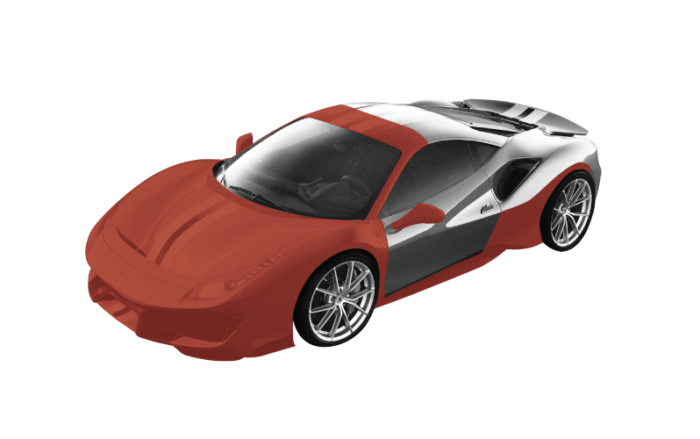DIY Track Pack PPF Car Kit